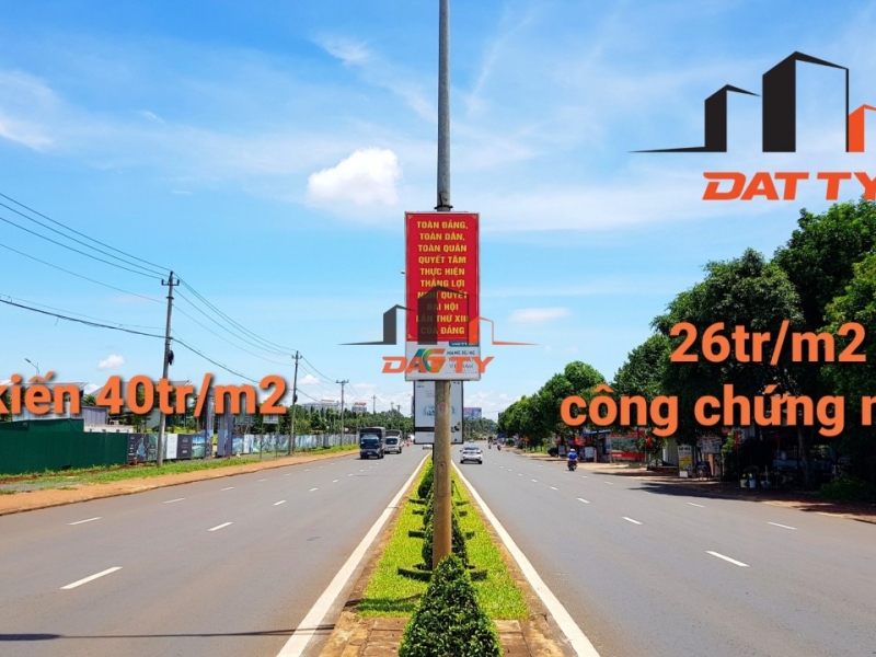 Cần bán gấp Đất MT Nguyễn Chí Thanh đối diện dự án Eco City chỉ 3.15 tỷ.