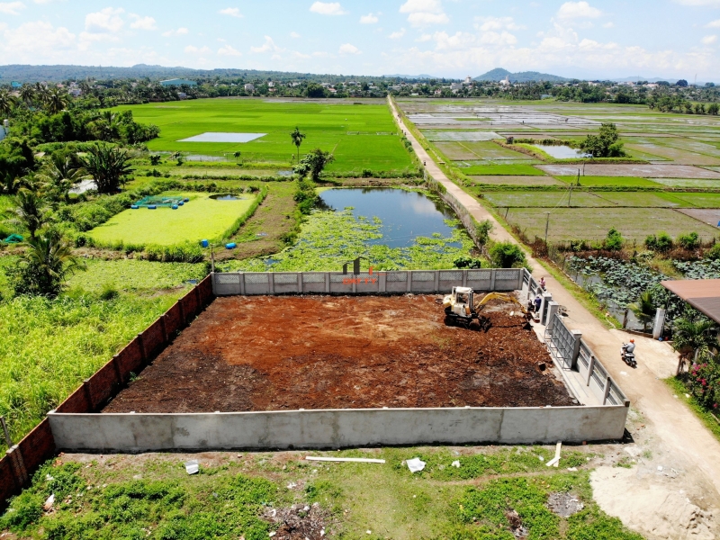 Lô biệt thự View ruộng 20×28 tc60 hẻm cấp 1 YWang thôn Tân Hưng giá 2.6 tỷ