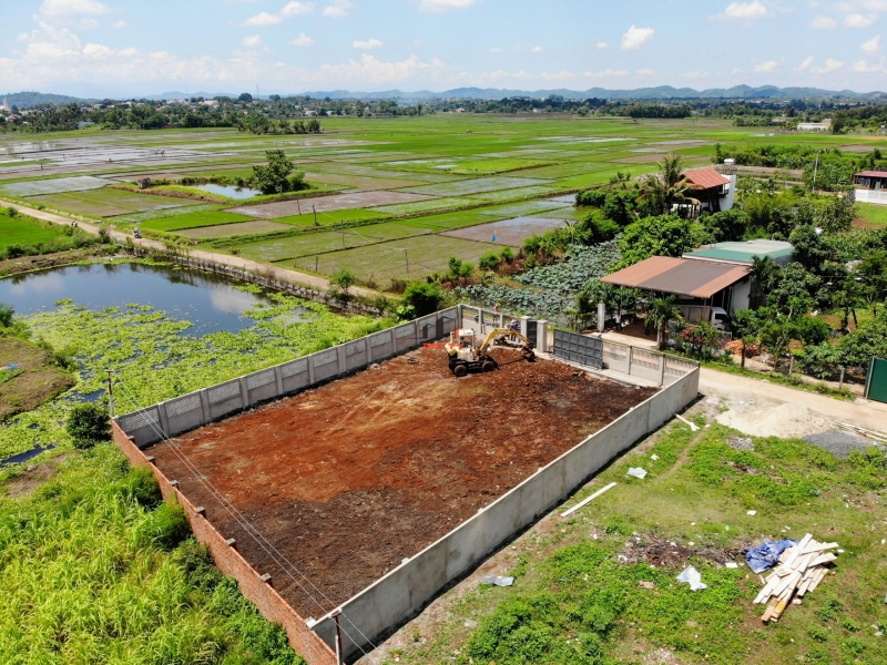 Lô biệt thự View ruộng 20×28 tc60 hẻm cấp 1 YWang thôn Tân Hưng giá 2.6 tỷ