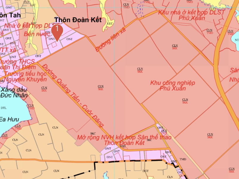 Bán lô đất ngay KCN Phú Xuân, xã Ea Drong, 10x30m, 660 triệu