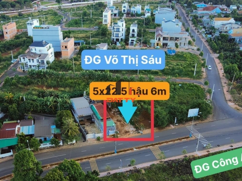 Bán đất mặt tiền đường Trần Quý Cáp ngay khu đấu giá giá chỉ 3.15 tỷ