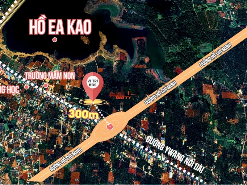 💥Lô Góc (20×23).2tỷ850. Ngay Khu Du Lịch và UBND Ea Kao (500m).