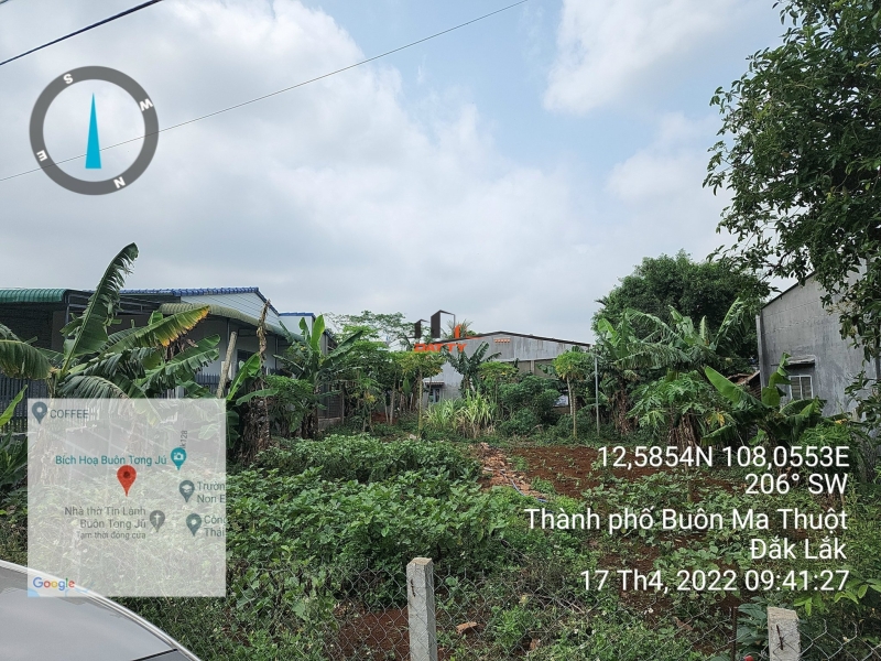 Bán 15m đất mặt tiền đường nhựa ngay trường học La Văn Cầu Eakao